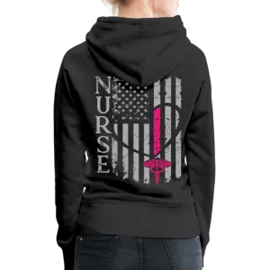 Nurse Flag Pullover Hoodie Women’s Premium Hoodie (CK1806)