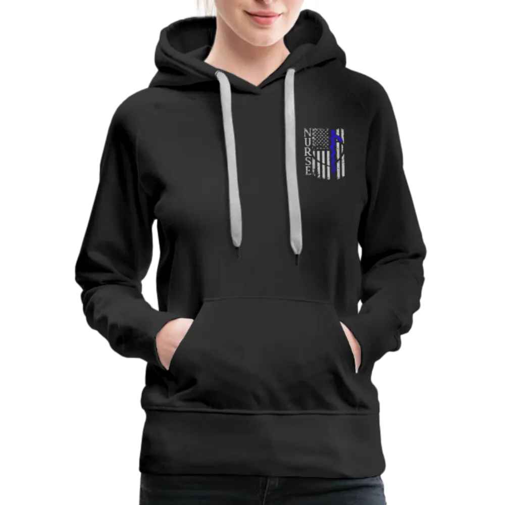 Nurse Flag Rod Flag Women’s Premium Hoodie (CK1966)