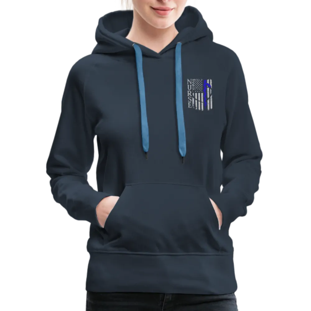 Nurse Flag Rod Flag Women’s Premium Hoodie (CK1966)