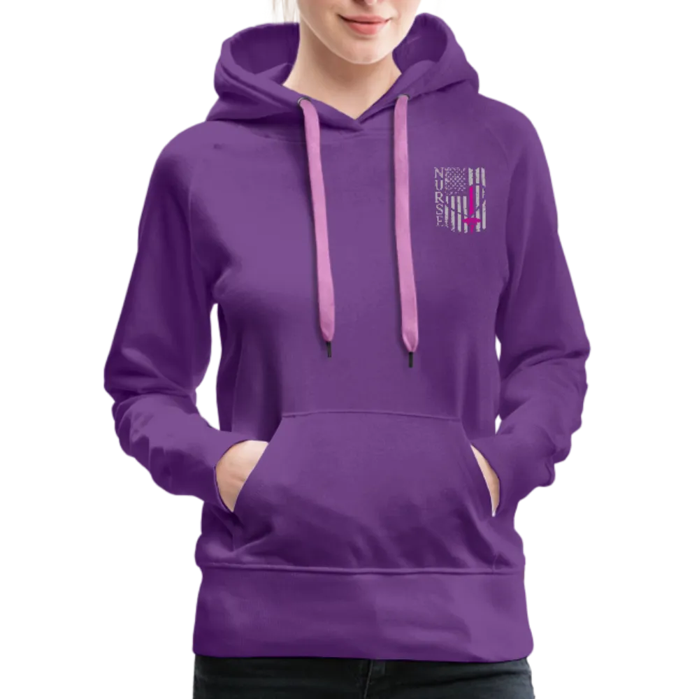 Nurse Flag Women’s Premium Hoodie (CK1806) updated