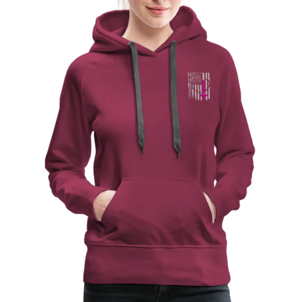 Nurse Flag Women’s Premium Hoodie (CK1806) updated