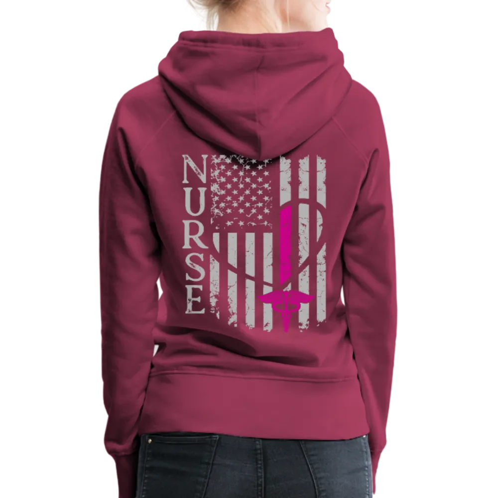 Nurse Flag Women’s Premium Hoodie (CK1806) updated