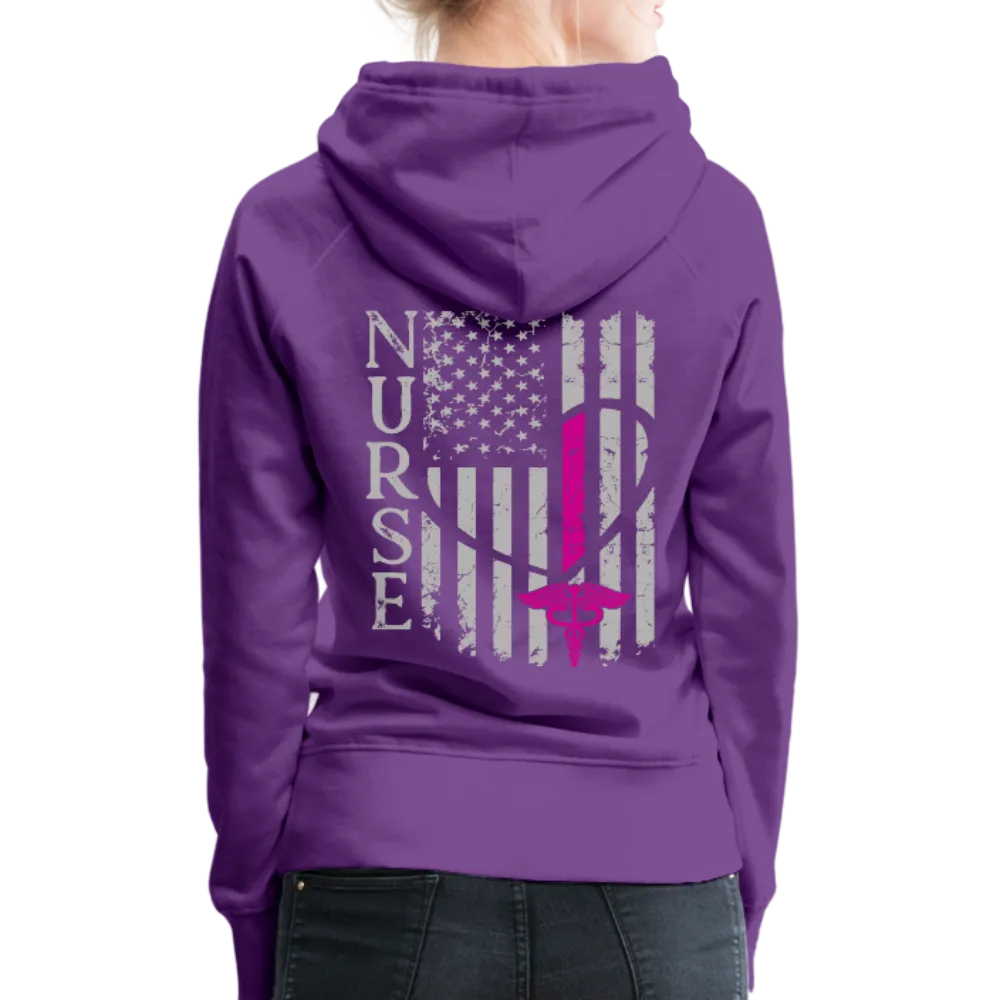 Nurse Flag Women’s Premium Hoodie (CK1806) updated
