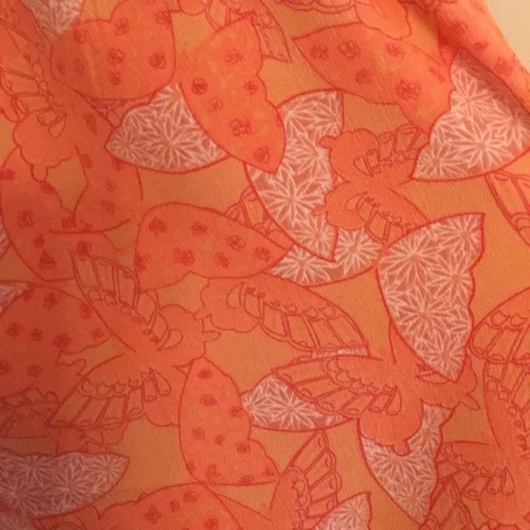 NWOT pajama set with robe. Size S