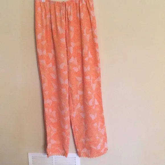 NWOT pajama set with robe. Size S