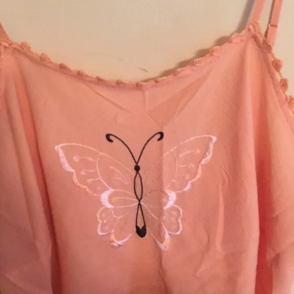 NWOT pajama set with robe. Size S