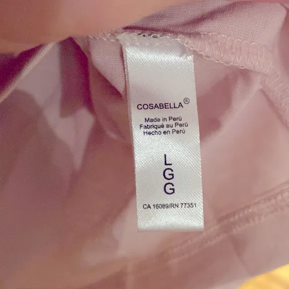 NWT Cosabella Baby It's Cold Outside Snowflake Pajamas in Pink Black &amp; White