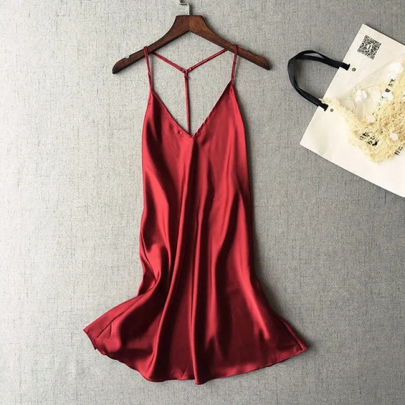 Pajamas Women Summer Thin Ice Silk Big Dew