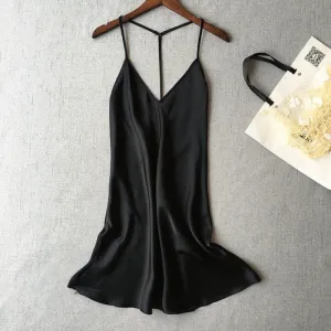 Pajamas Women Summer Thin Ice Silk Big Dew