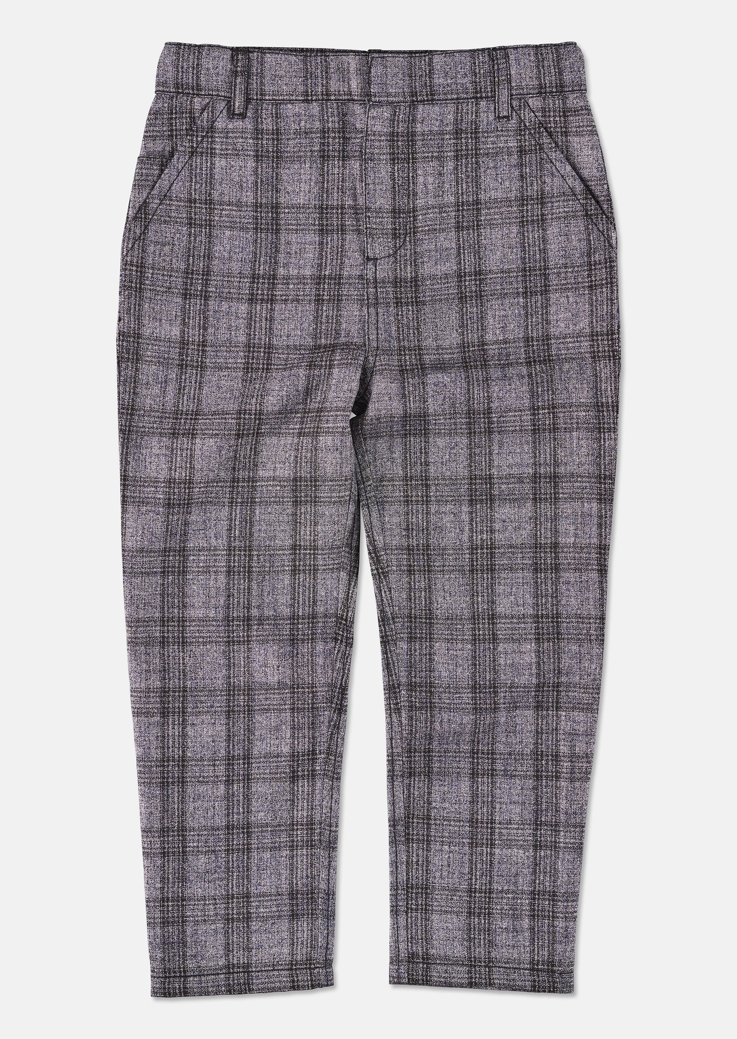 Phoenix Blue Check Smart Trouser