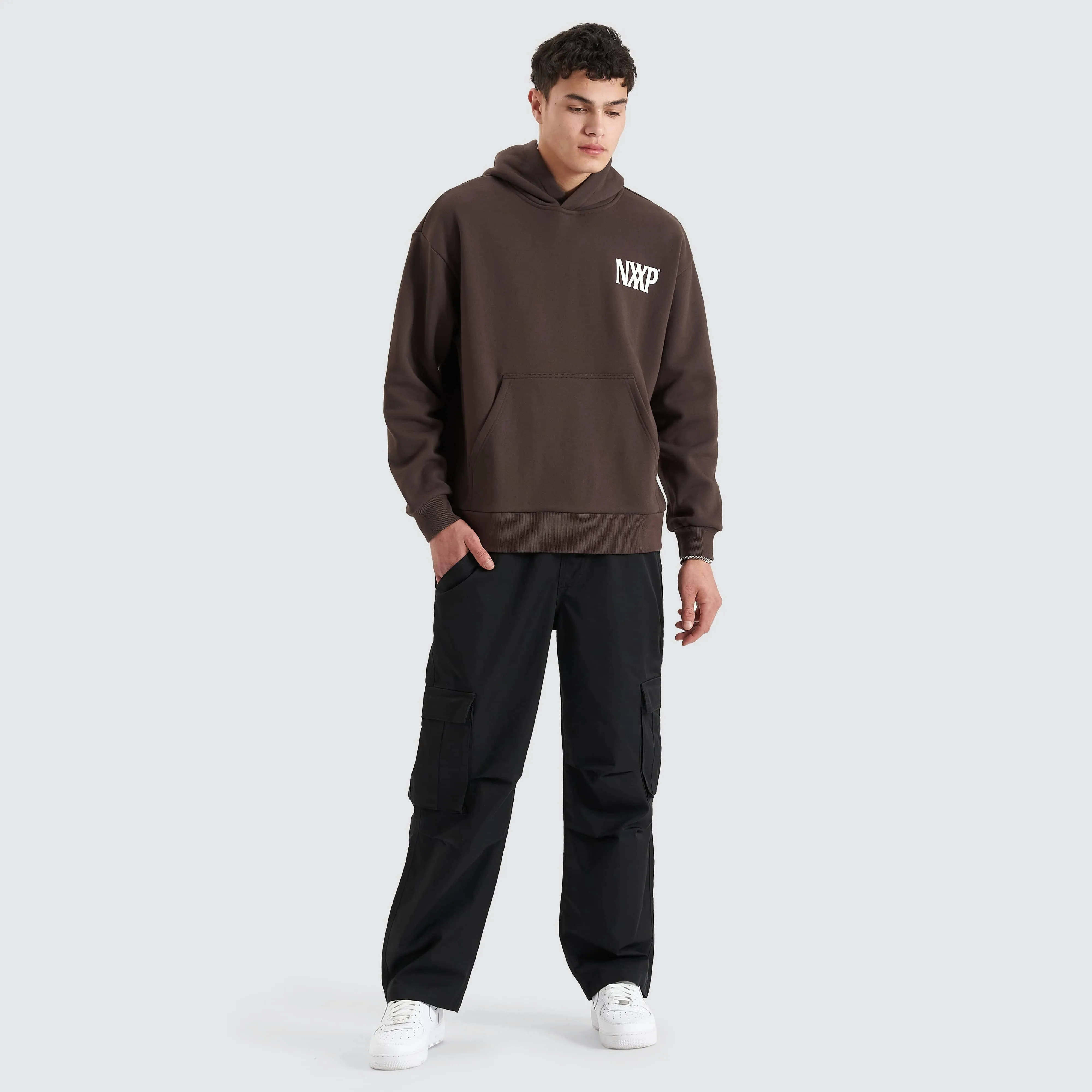 Piers Heavy Relaxed Hoodie After Dark