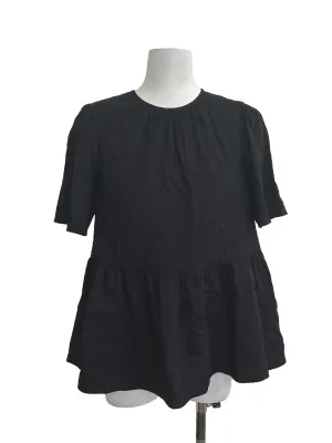 Pitch Black Babydoll Top OSN