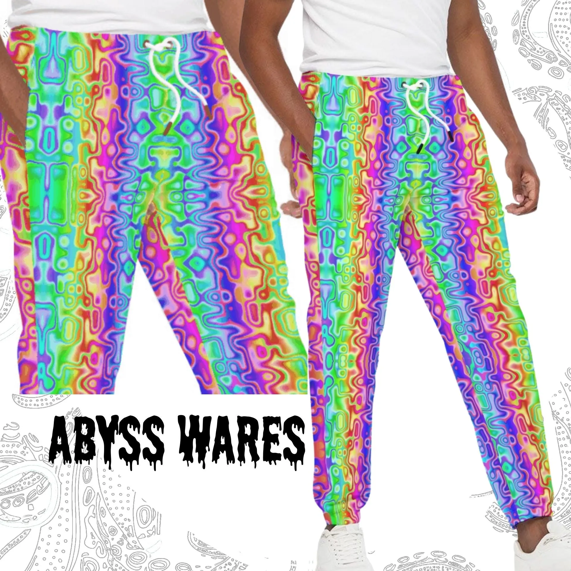 Plasma Rainbow Joggers