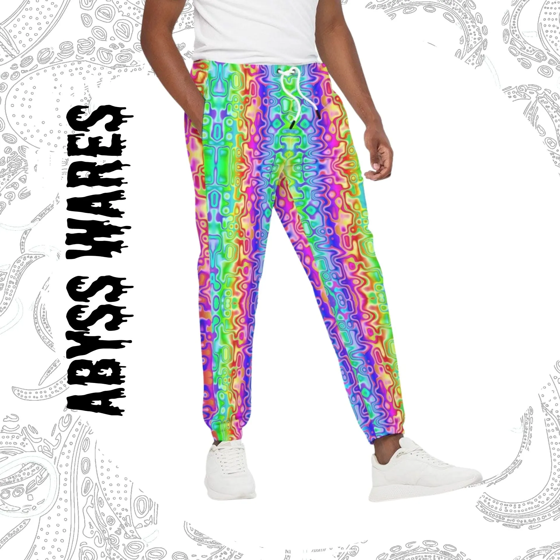 Plasma Rainbow Joggers