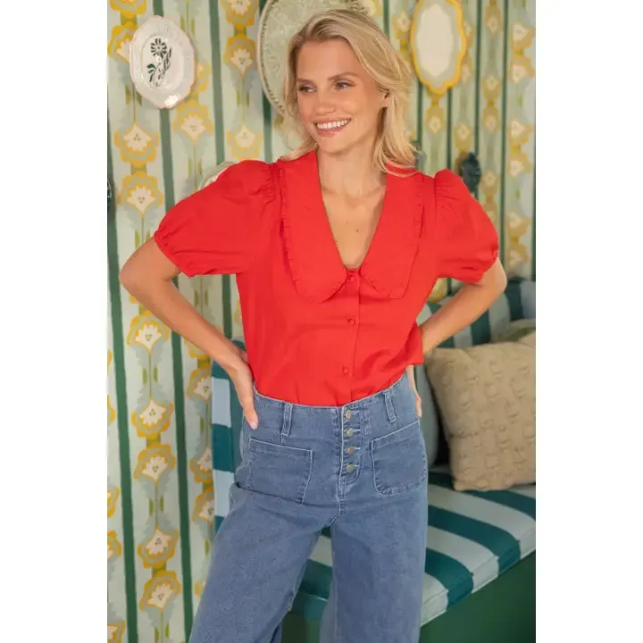 Poppy Collared Blouse