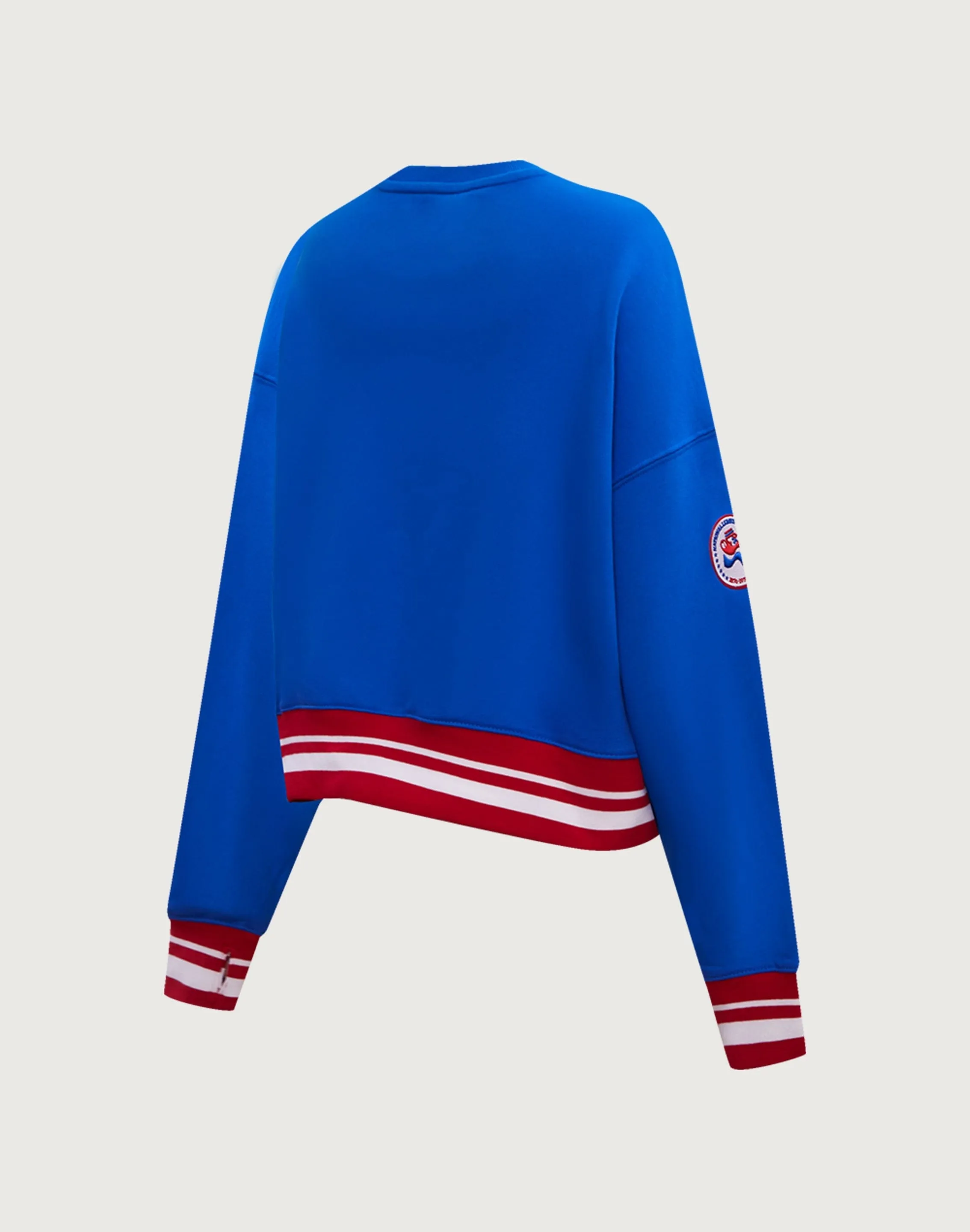 Pro Standard Atlanta Braves Retro Classic Rib Crewneck
