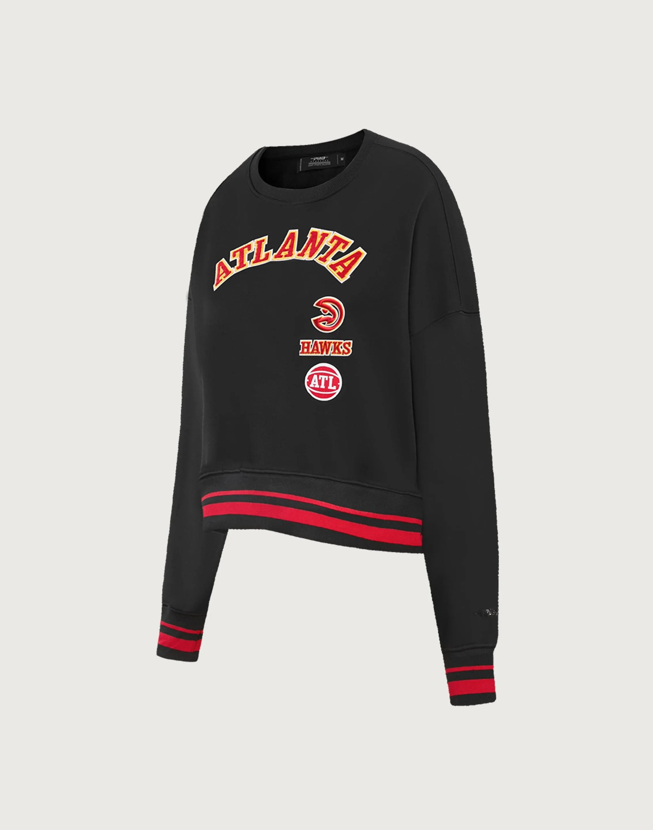Pro Standard Atlanta Hawks Retro Classic Rib Crewneck