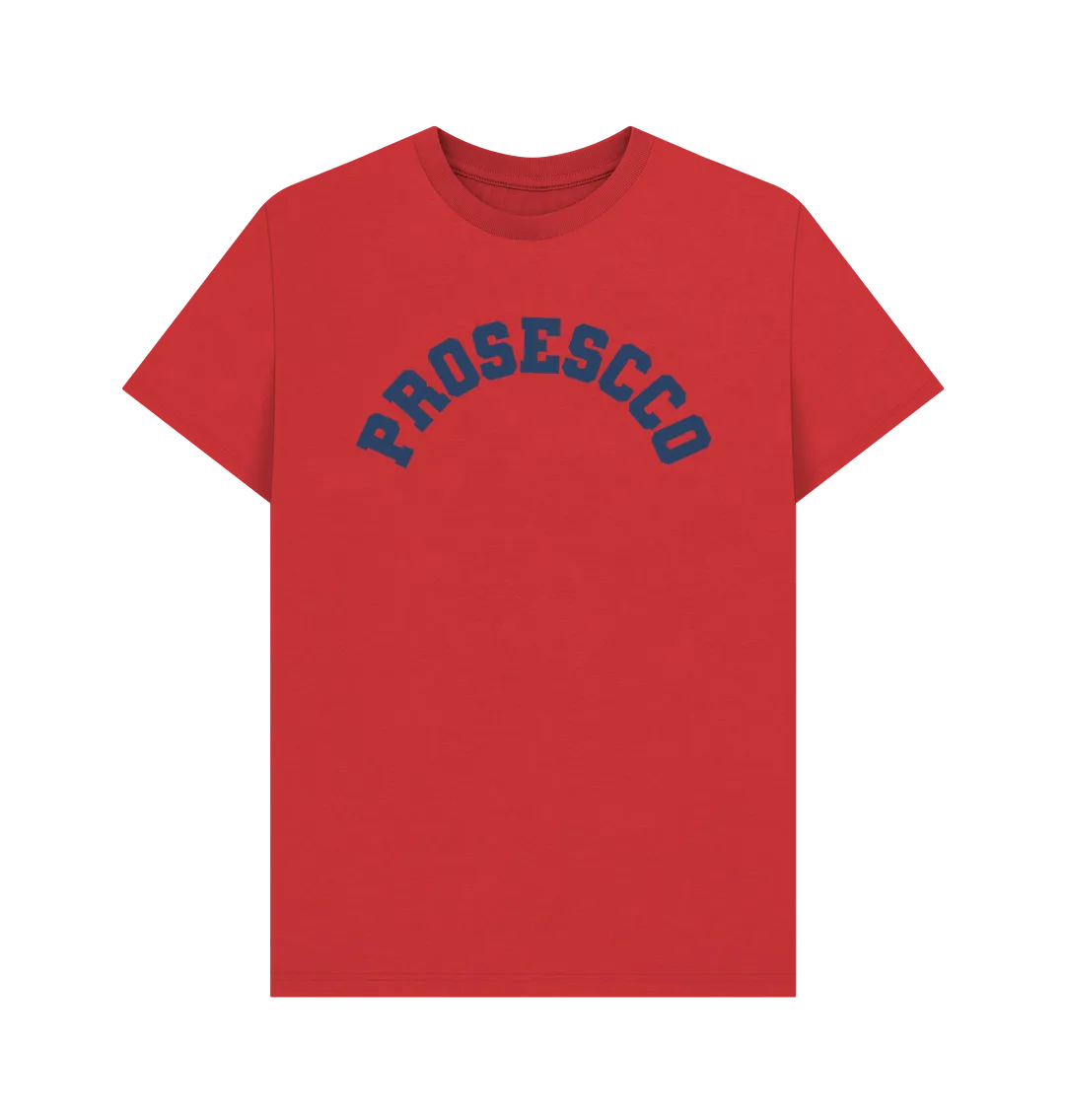 Prosecco varsity t-shirt unisex