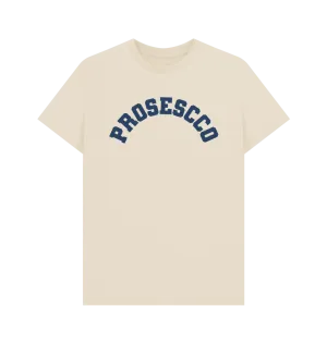 Prosecco varsity t-shirt unisex