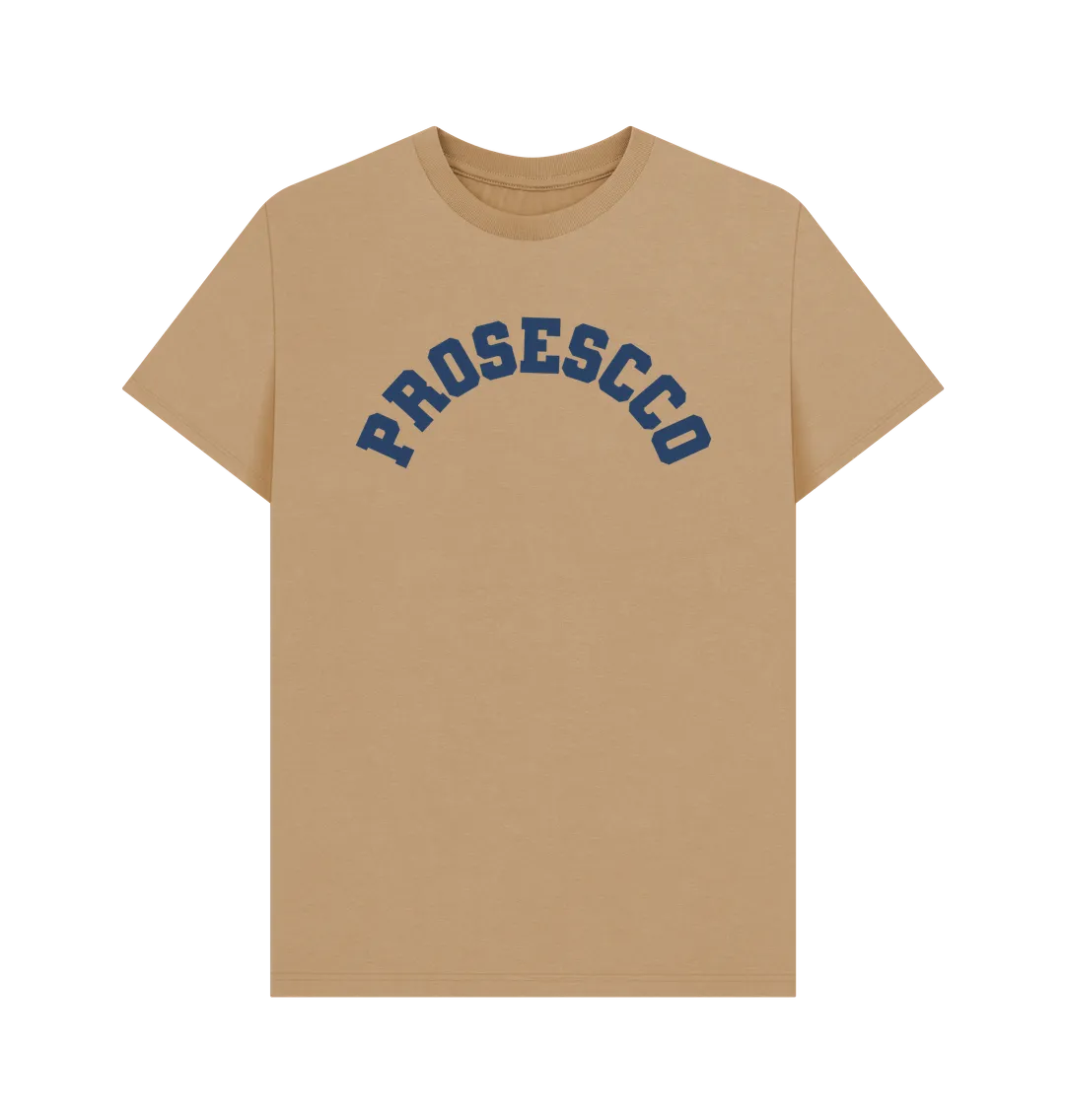 Prosecco varsity t-shirt unisex