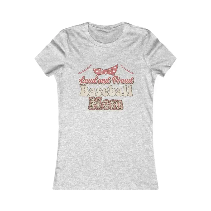 Proud Baseball Mama Tee for Fierce Diamond Fans