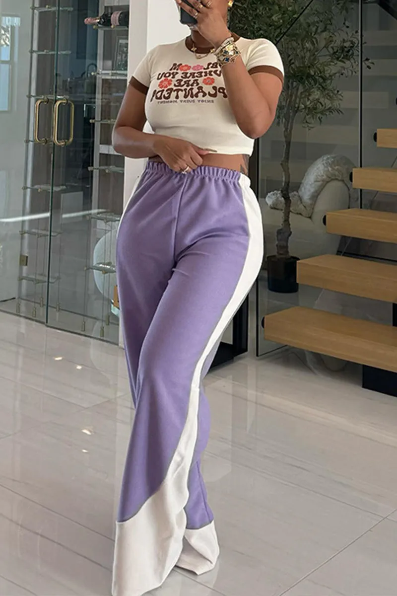 PS3130 Wide Leg Sweatpants