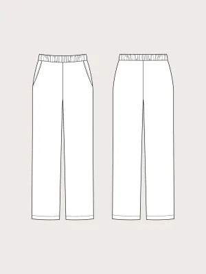 PULL ON TROUSERS -- The Assembly Line Patterns