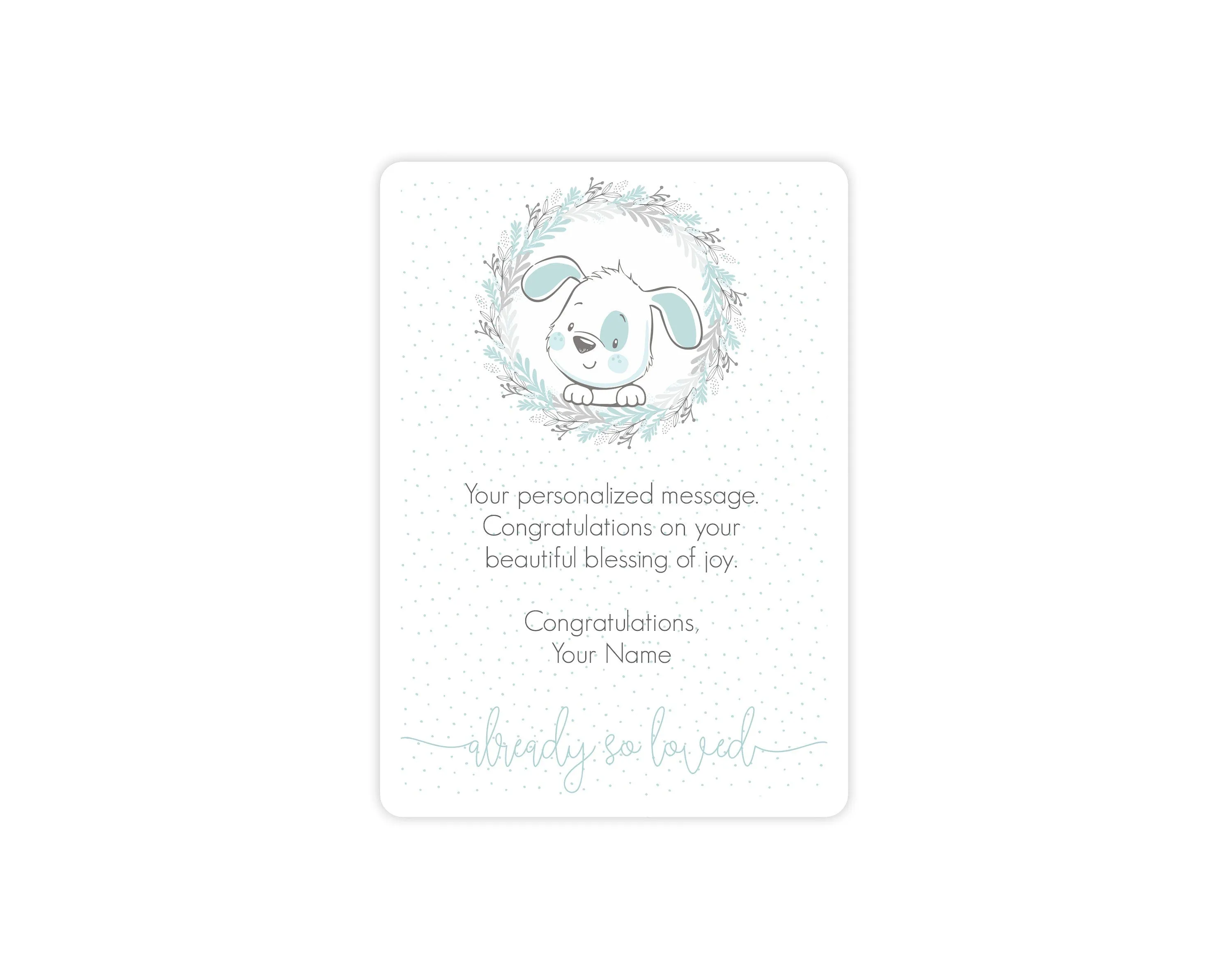 Puppy-Themed Baby Boy Gift Package