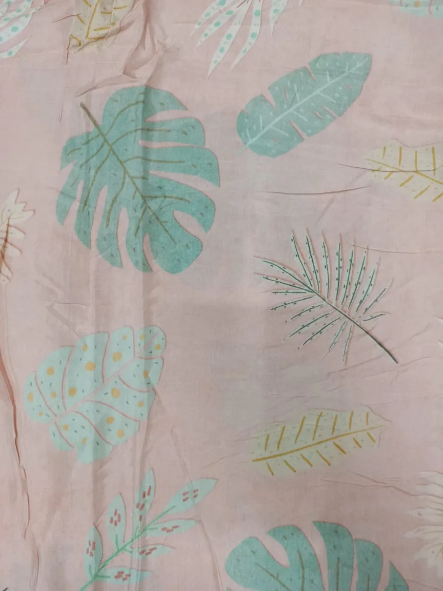 Pure Modal Soft Muslin Digital Printed Fabrics