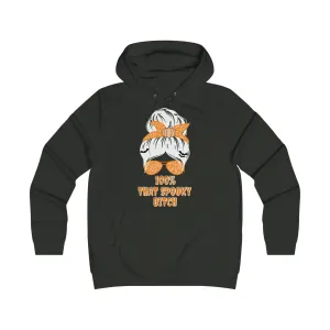 "100% That Spooky B*tch" Halloween Graphic Girlie Hoodie