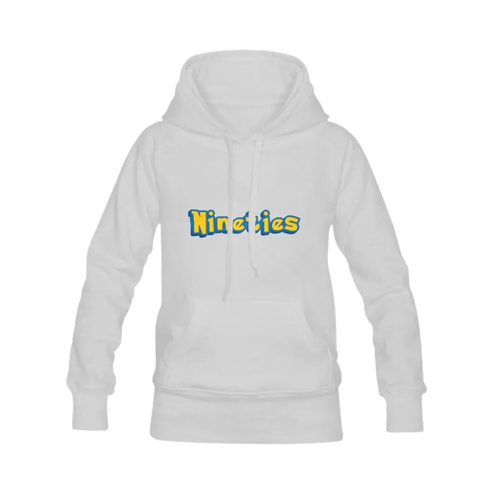 "Nineties" Pokémon Font Women's Classic Hoodies Multi-color