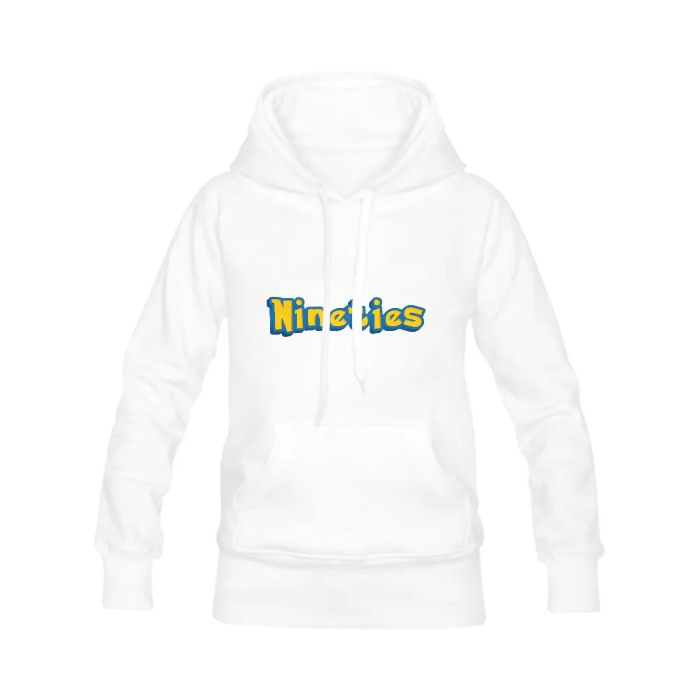 "Nineties" Pokémon Font Women's Classic Hoodies Multi-color