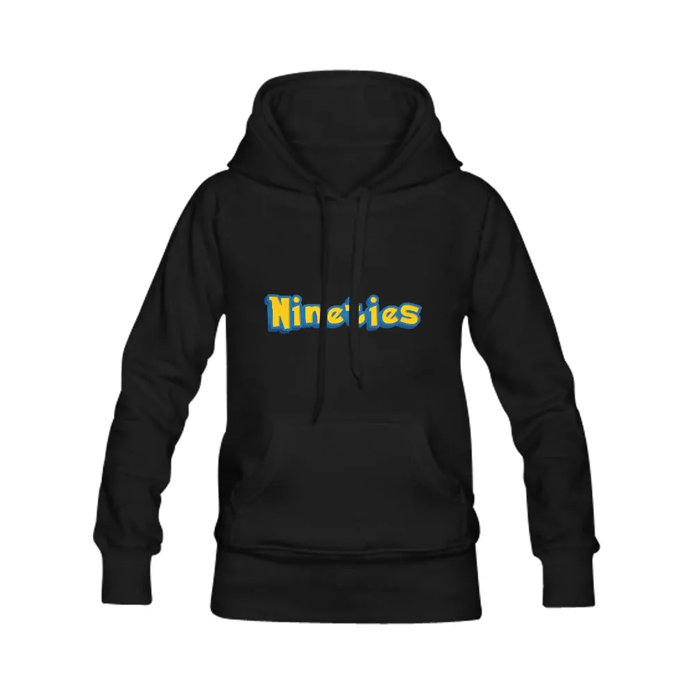 "Nineties" Pokémon Font Women's Classic Hoodies Multi-color