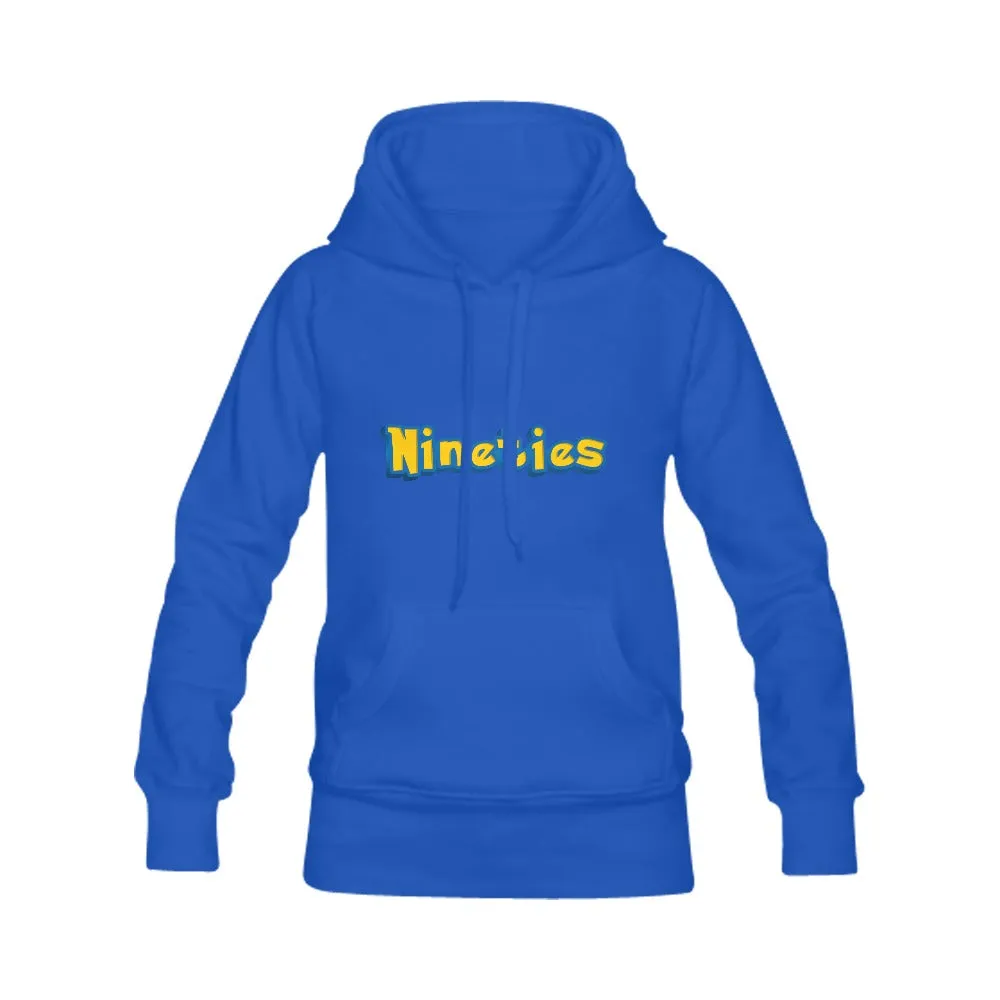 "Nineties" Pokémon Font Women's Classic Hoodies Multi-color