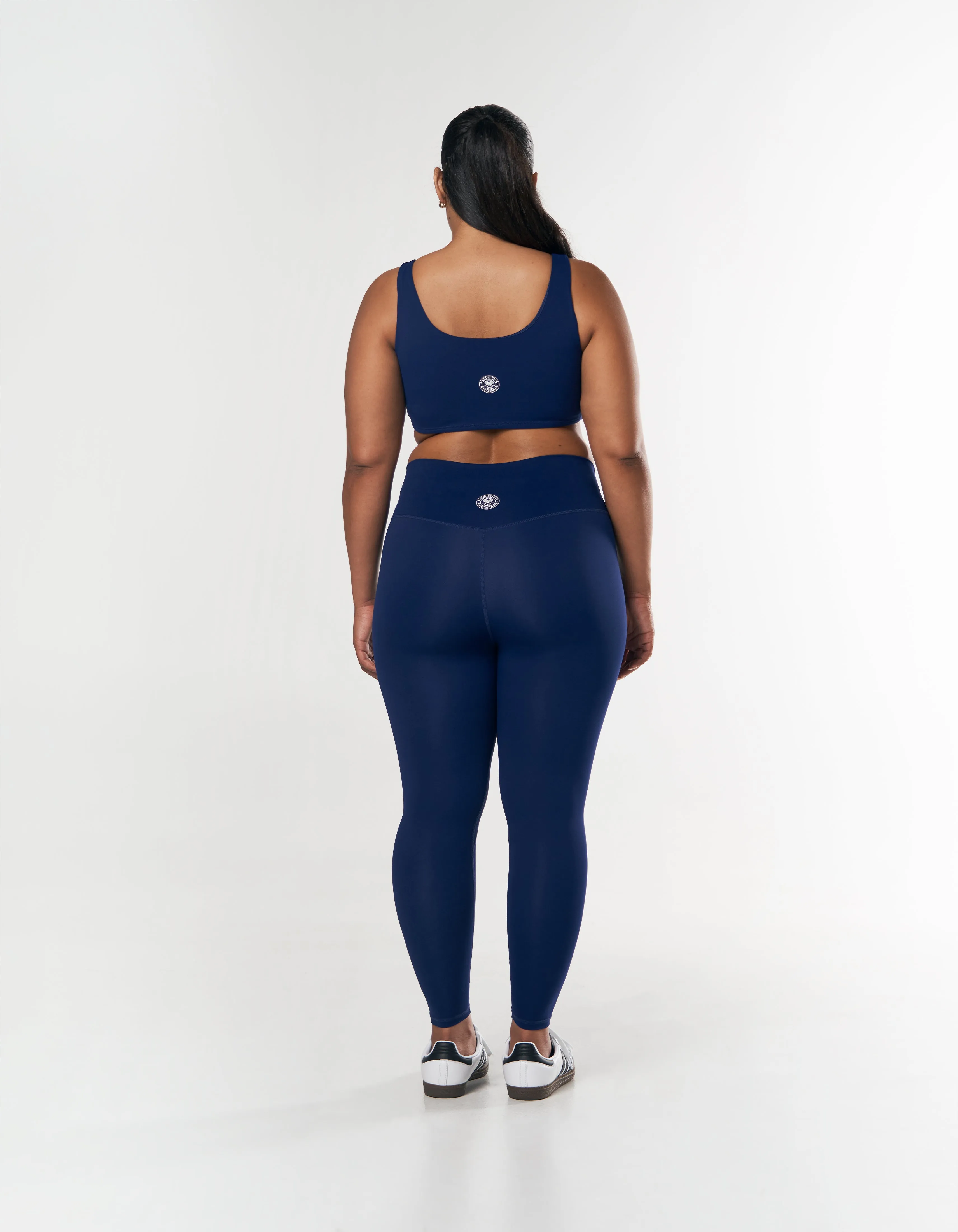 Racquet Club Full Length Tights - Navy