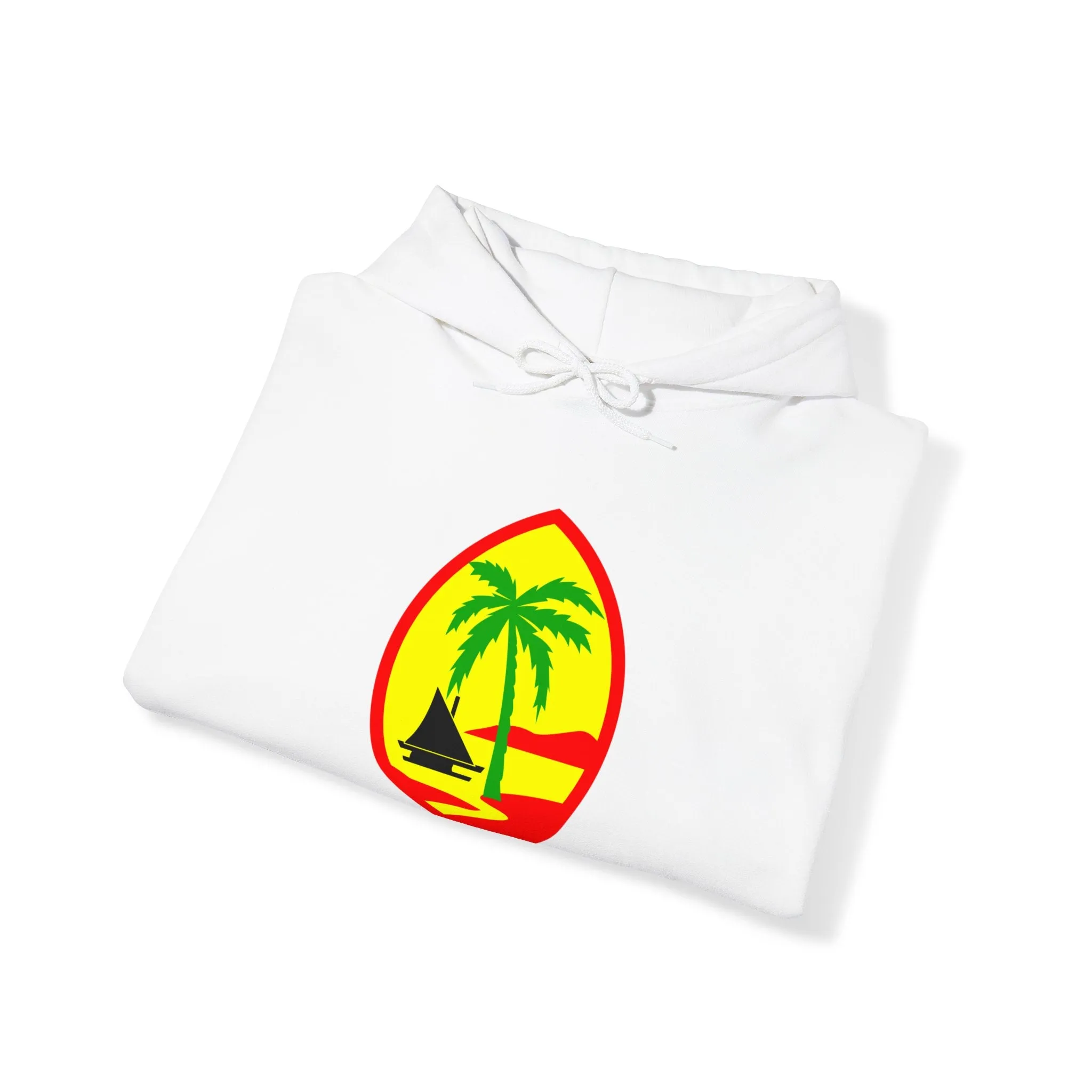 Rasta Guam Unisex Heavy Blend™ Hooded Sweatshirt