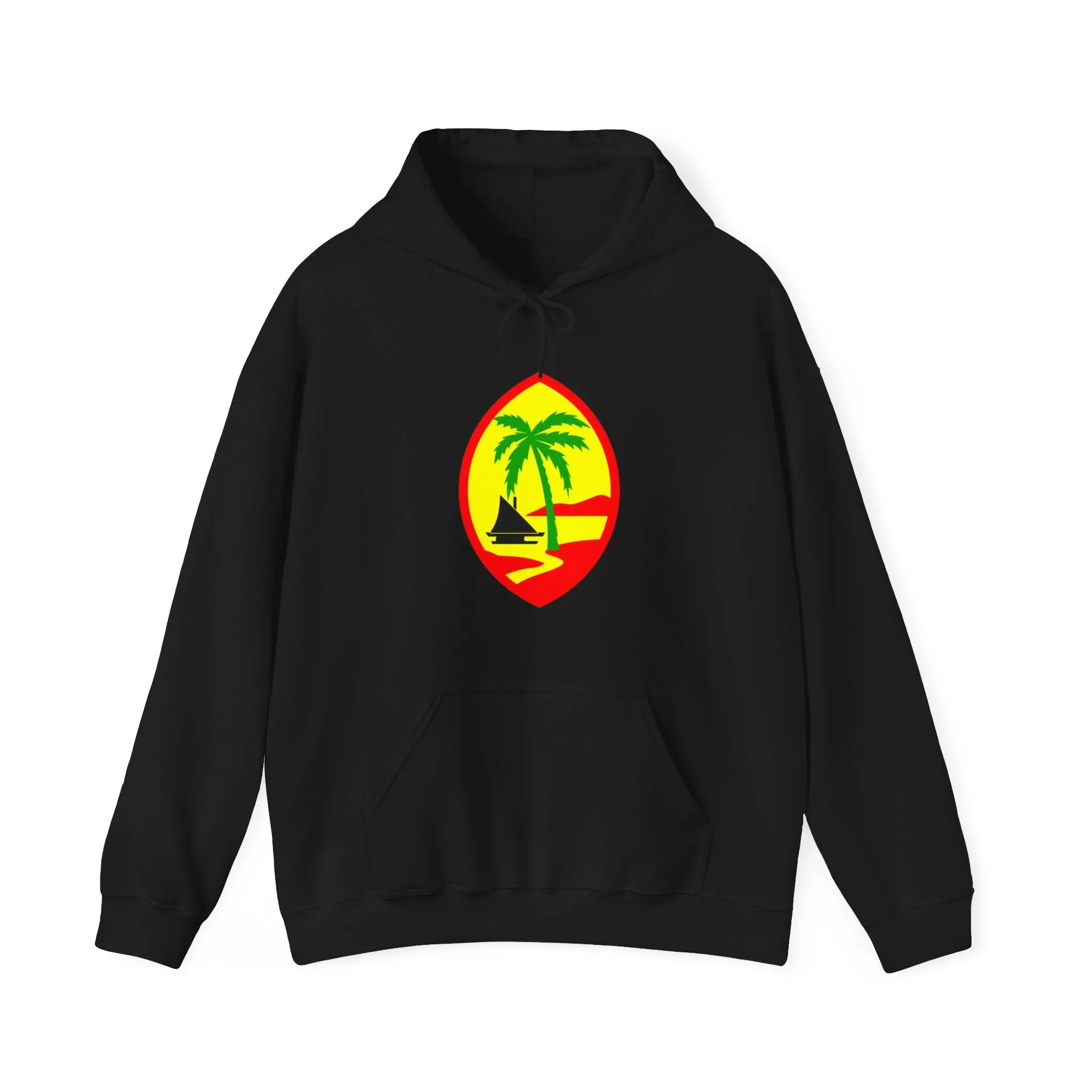 Rasta Guam Unisex Heavy Blend™ Hooded Sweatshirt
