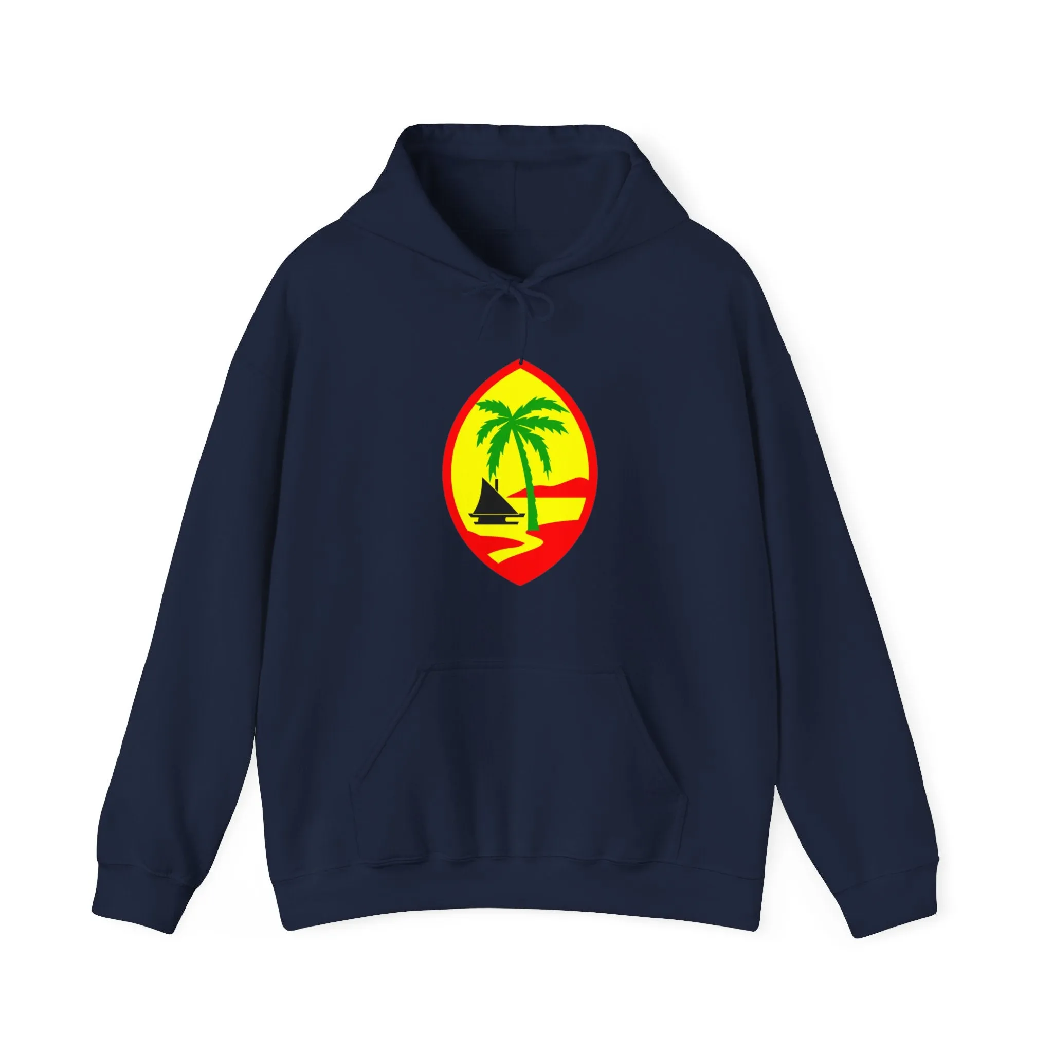 Rasta Guam Unisex Heavy Blend™ Hooded Sweatshirt