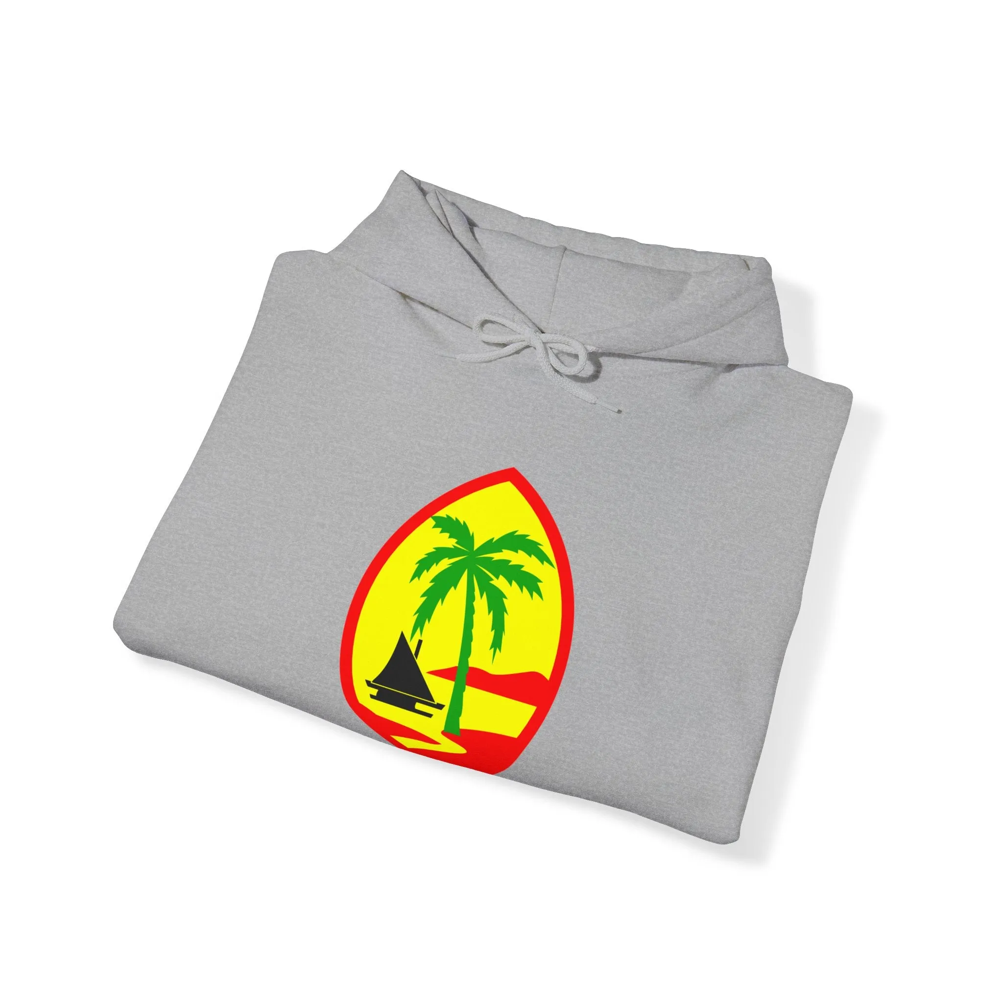 Rasta Guam Unisex Heavy Blend™ Hooded Sweatshirt