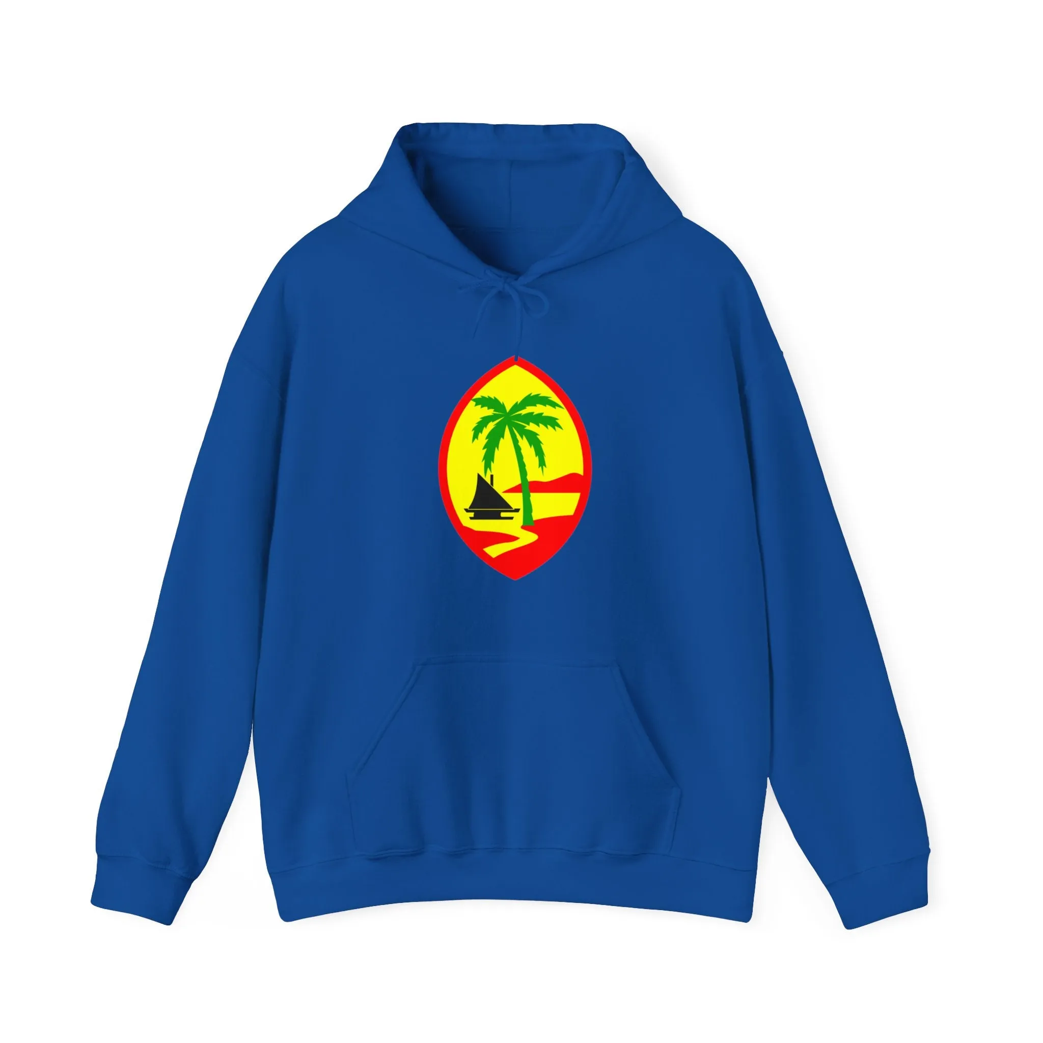 Rasta Guam Unisex Heavy Blend™ Hooded Sweatshirt