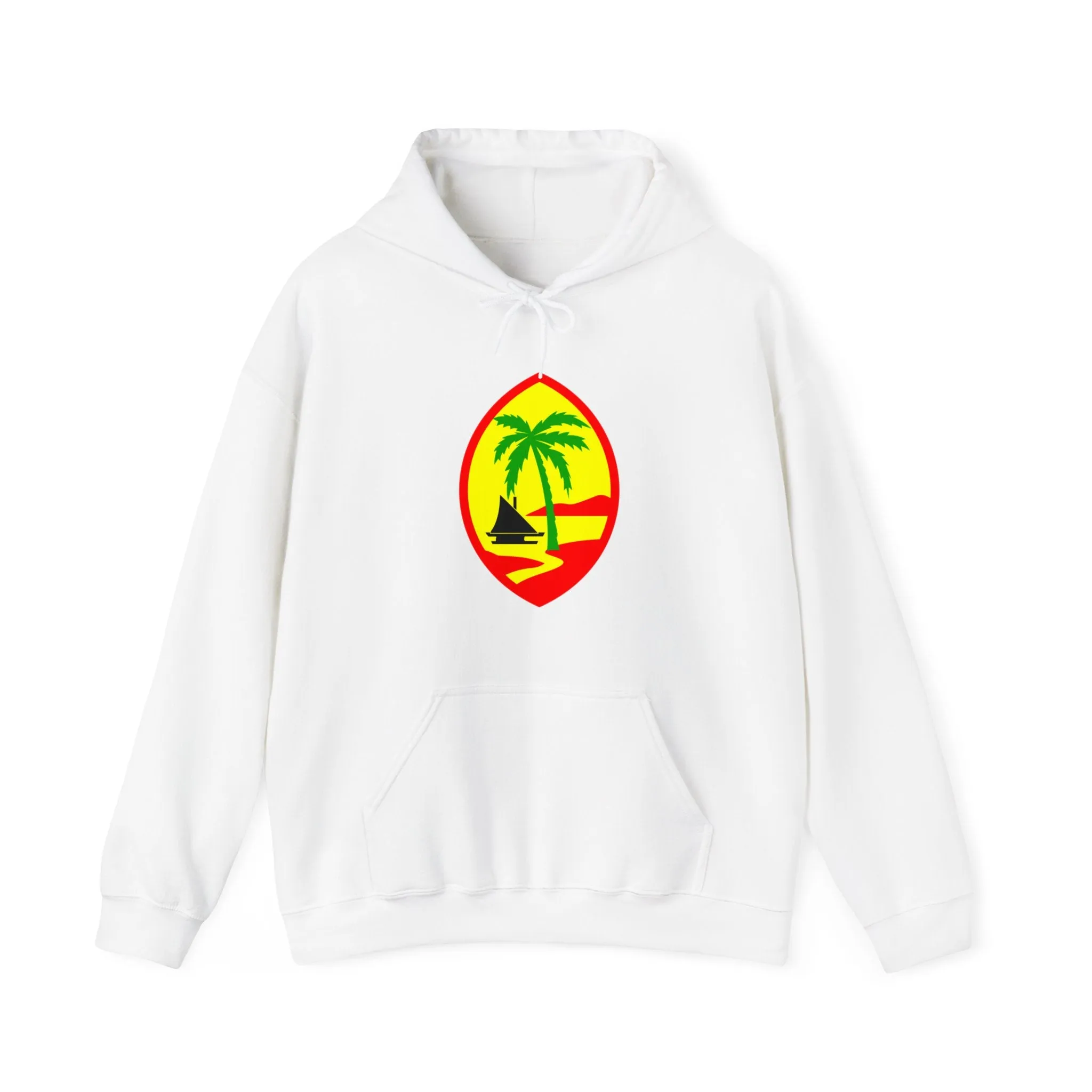 Rasta Guam Unisex Heavy Blend™ Hooded Sweatshirt