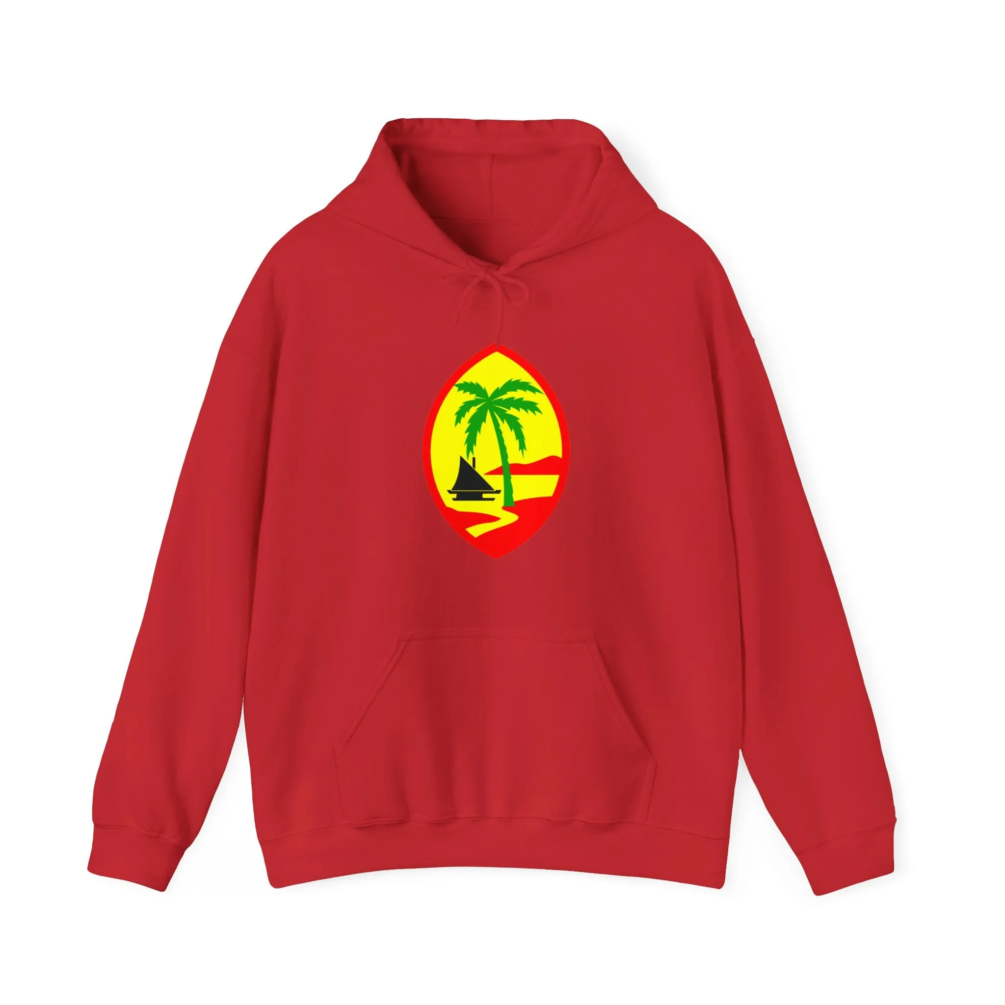Rasta Guam Unisex Heavy Blend™ Hooded Sweatshirt