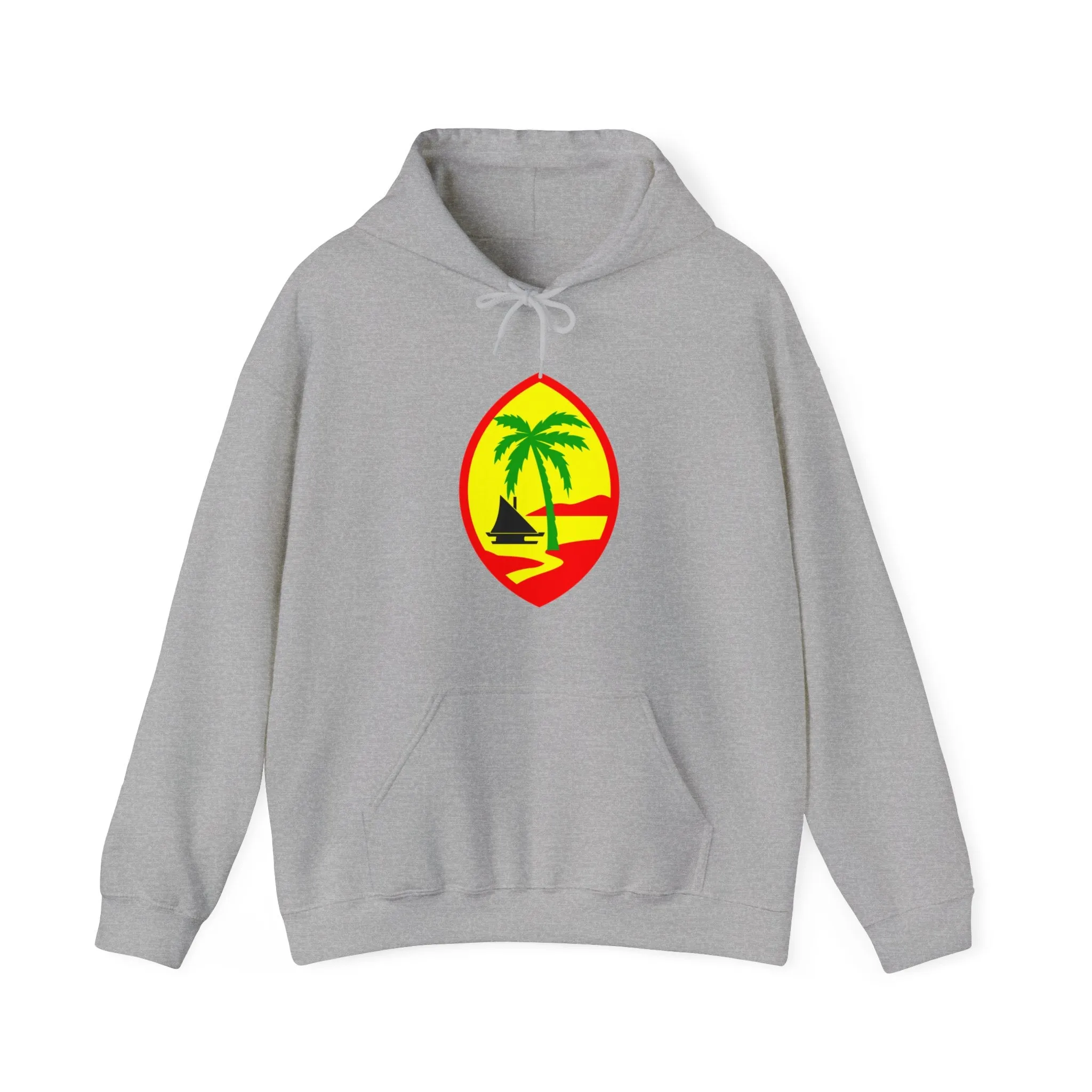 Rasta Guam Unisex Heavy Blend™ Hooded Sweatshirt