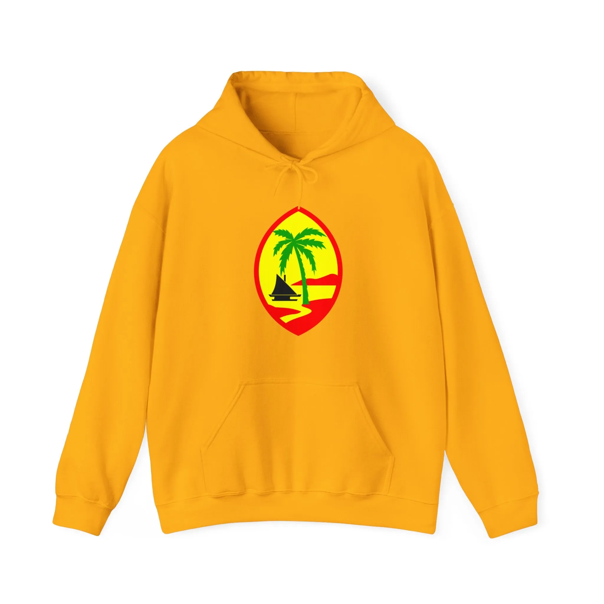 Rasta Guam Unisex Heavy Blend™ Hooded Sweatshirt
