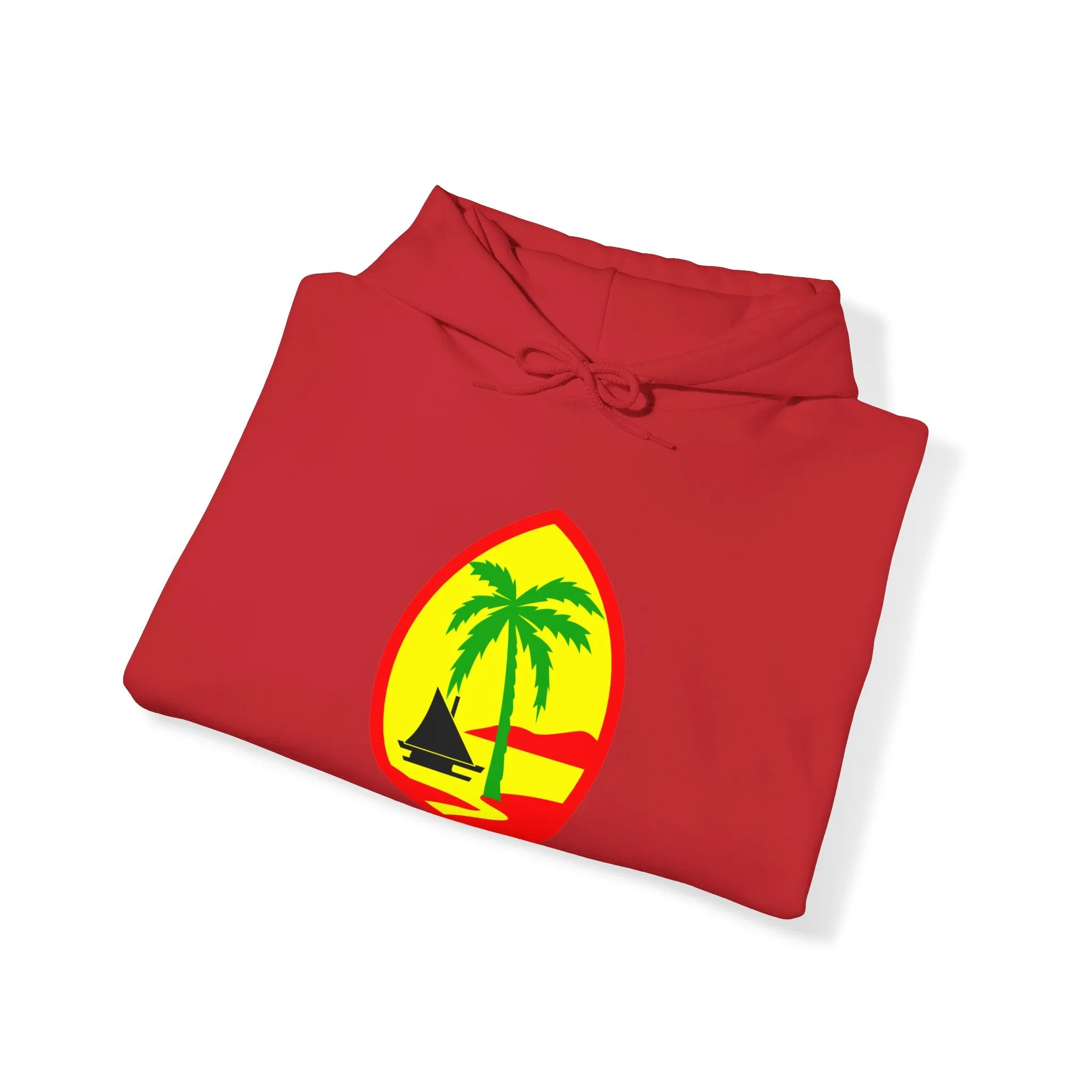 Rasta Guam Unisex Heavy Blend™ Hooded Sweatshirt