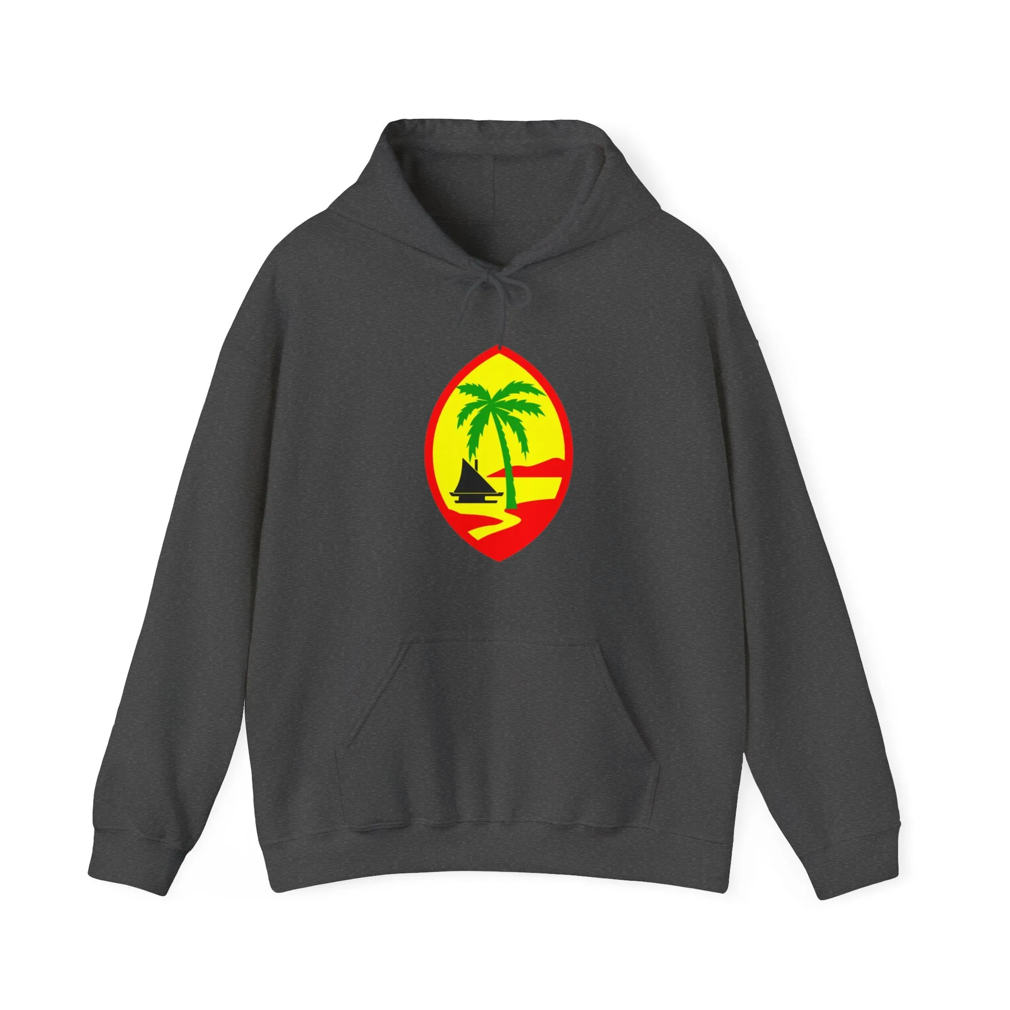 Rasta Guam Unisex Heavy Blend™ Hooded Sweatshirt