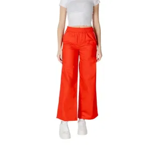 Red Wide Leg Pants