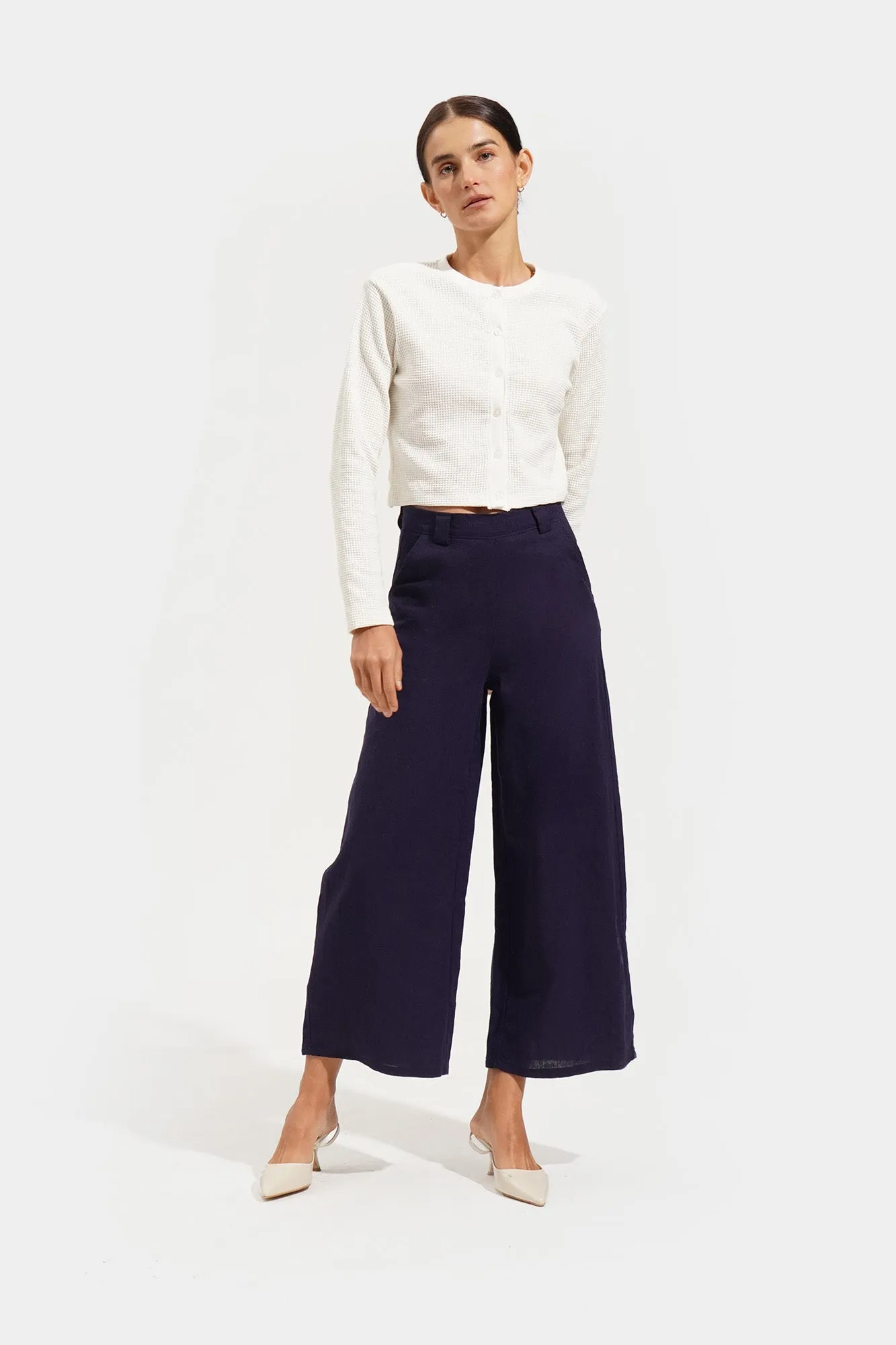 REFORME Wide Leg Pants