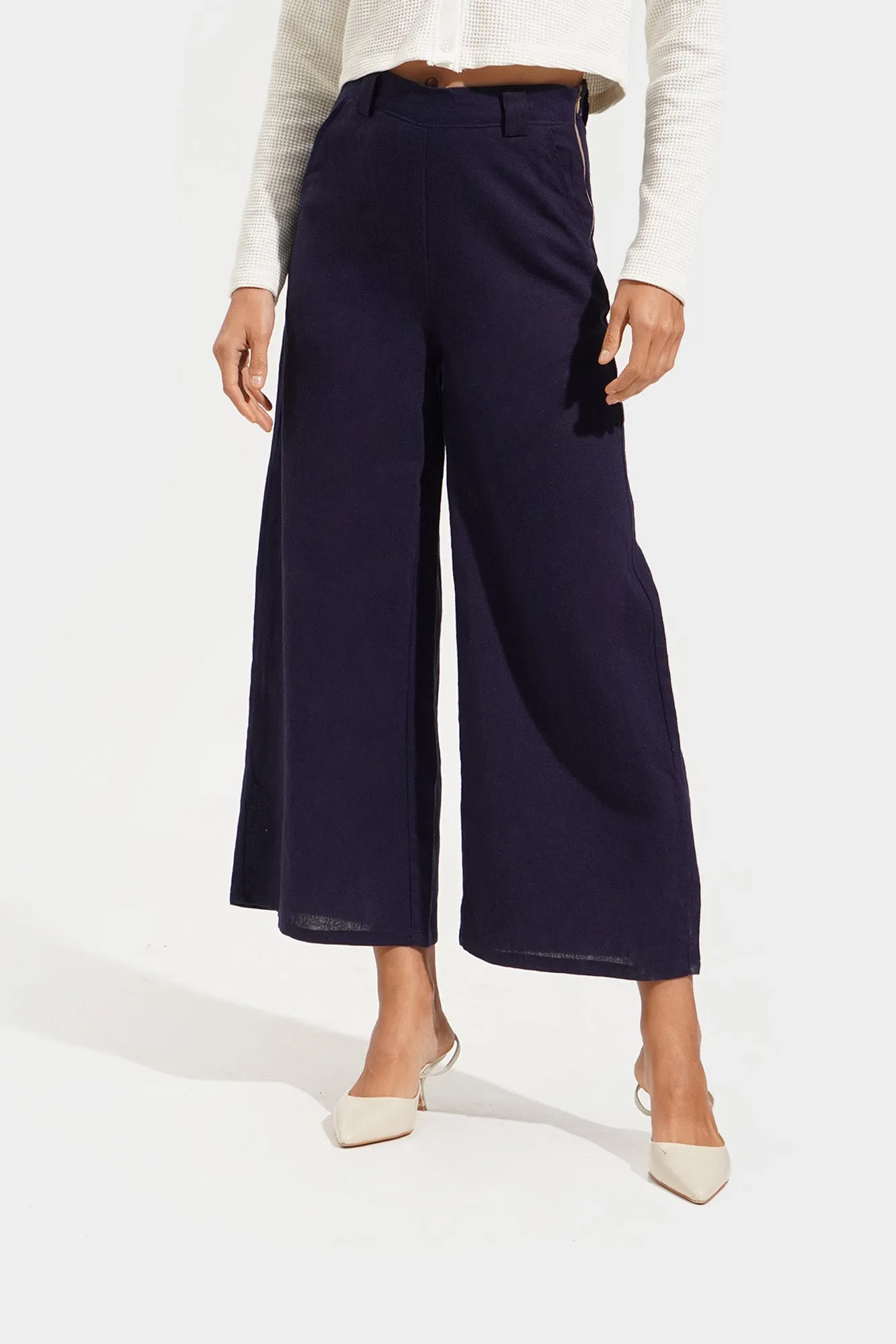 REFORME Wide Leg Pants
