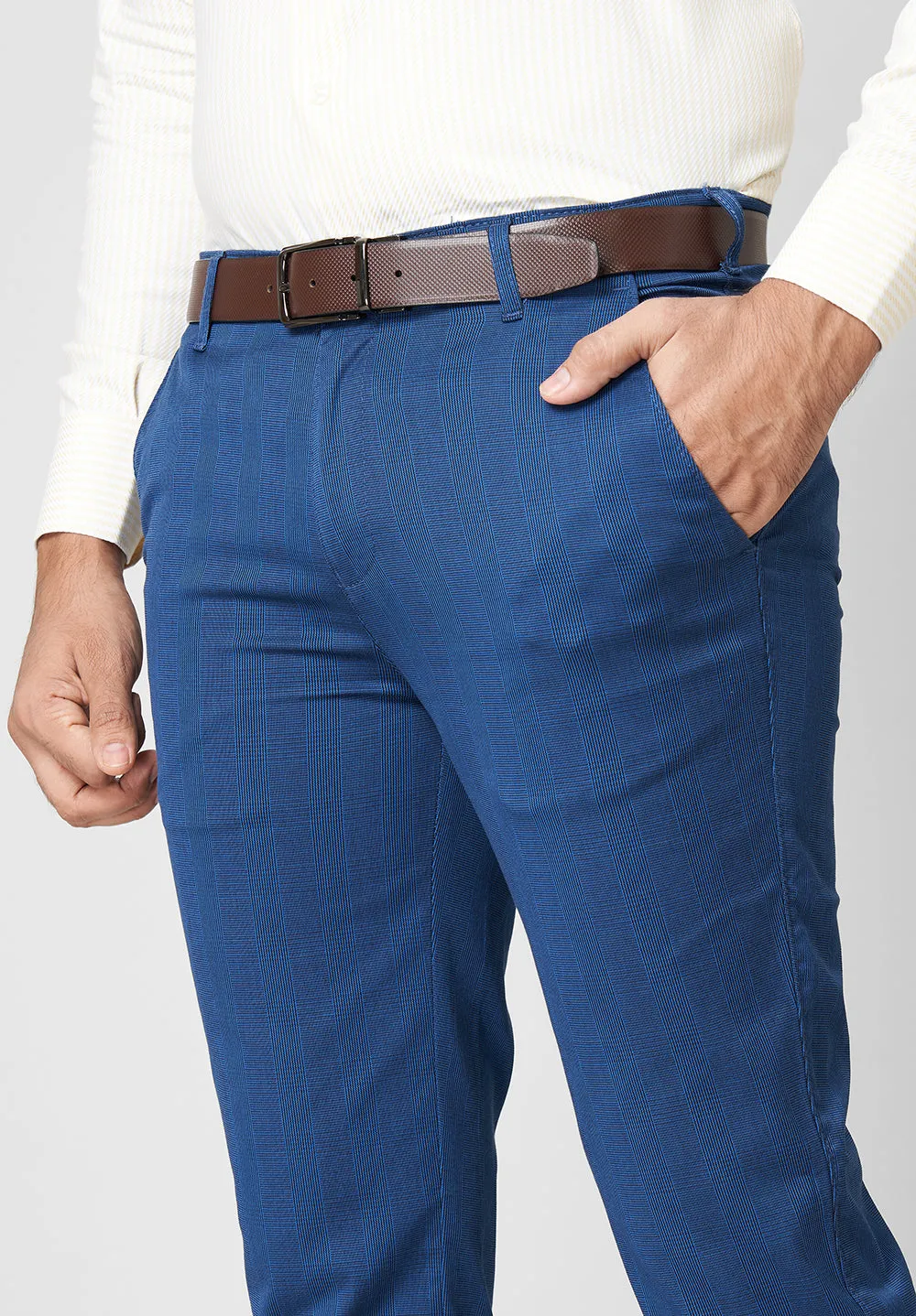 Regular Fit Cotton Trouser - 38983